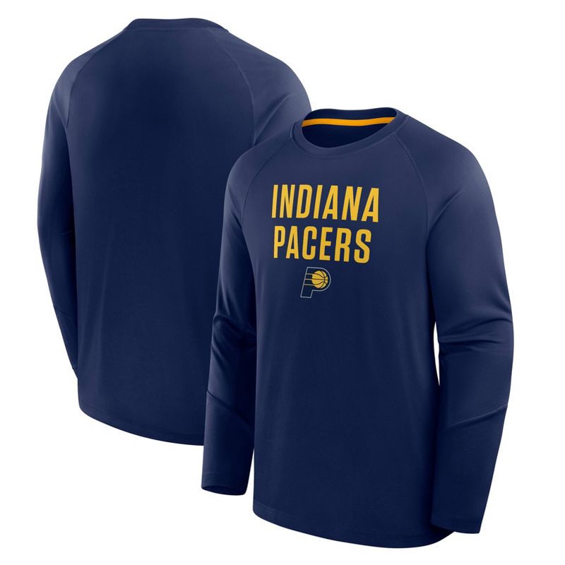 slide 3 of 3, NBA Indiana Pacers Men's Long Sleeve Performance T-Shirt - S, 1 ct