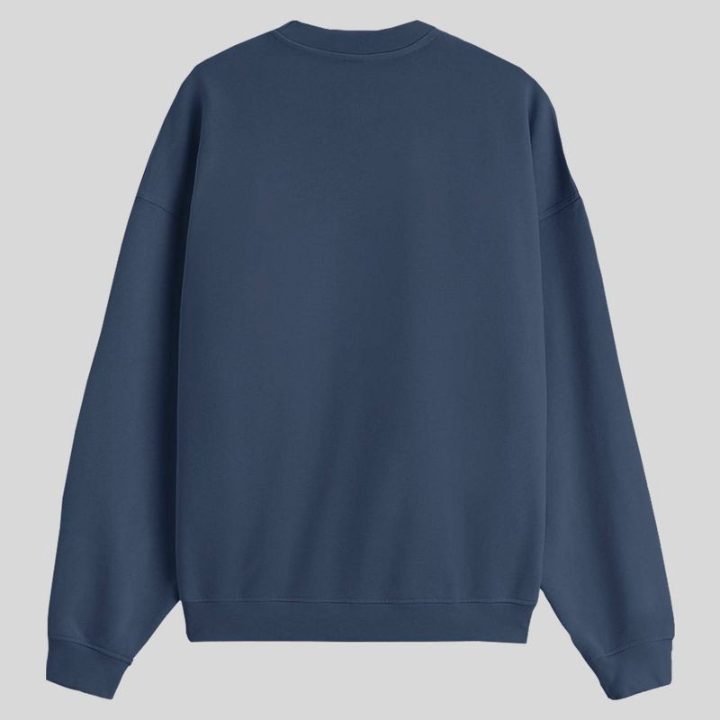 slide 3 of 3, Mad Engine Men's Booey Crewneck Sweatshirt - Navy Blue S, 1 ct