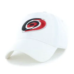 NHL Carolina Hurricanes White Clean Up Hat