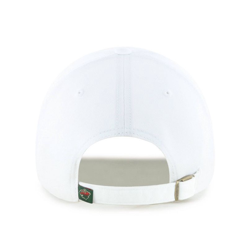 slide 2 of 2, NHL Minnesota Wild White Clean Up Hat, 1 ct