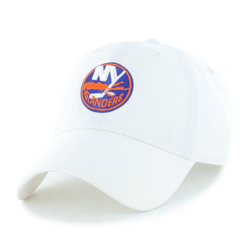 slide 1 of 2, NHL New York Islanders White Clean Up Hat, 1 ct