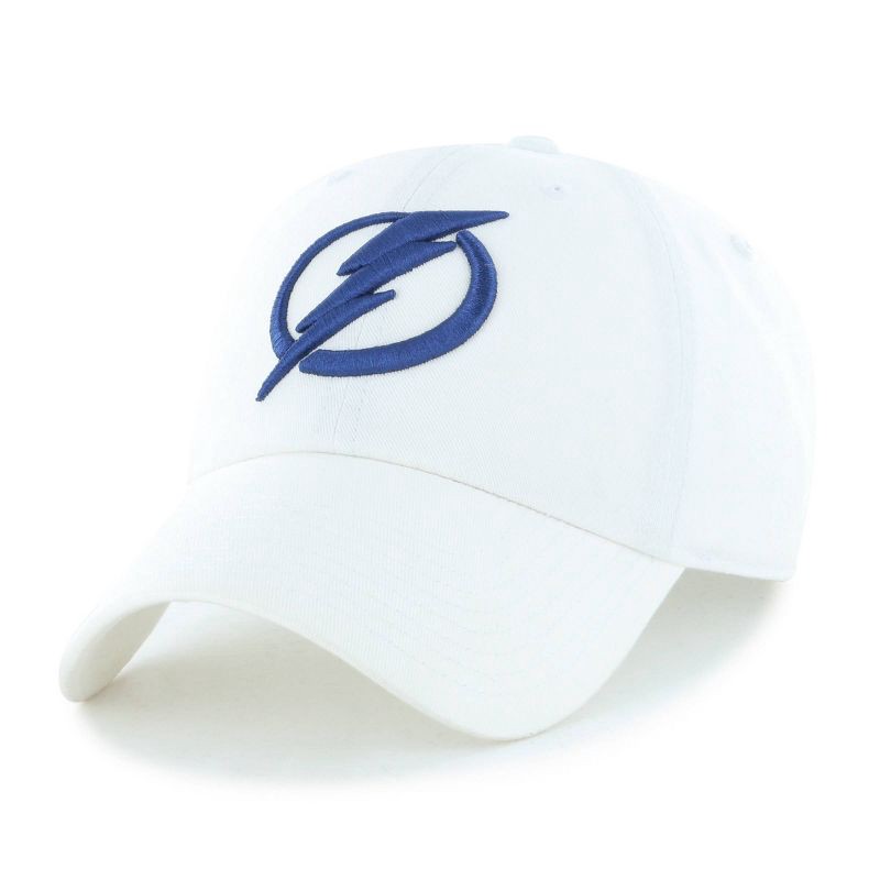 slide 1 of 2, NHL Tampa Bay Lightning White Clean Up Hat, 1 ct