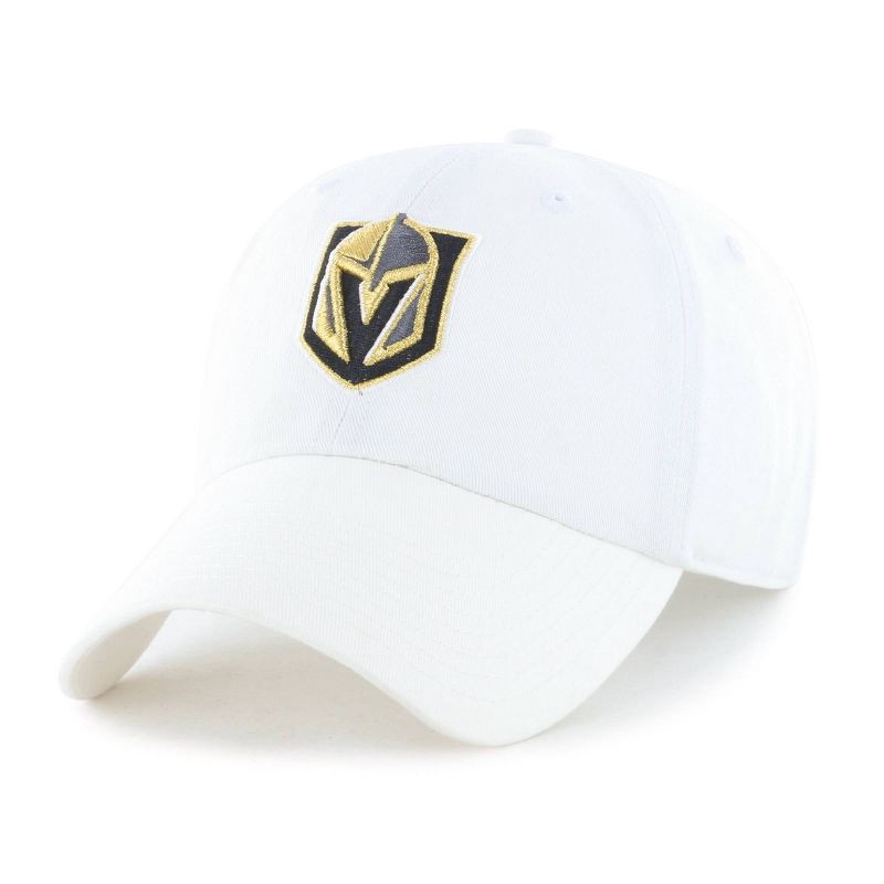 slide 1 of 2, NHL Vegas Golden Knights White Clean Up Hat, 1 ct