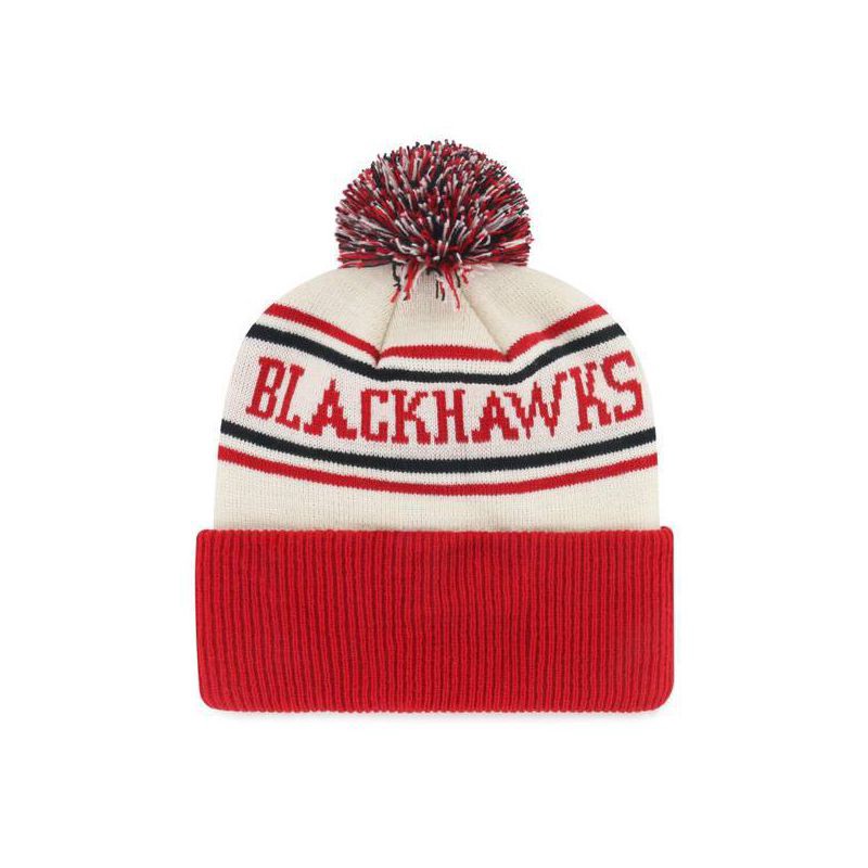 slide 2 of 2, NHL Chicago Blackhawks Knit Brisk Beanie, 1 ct