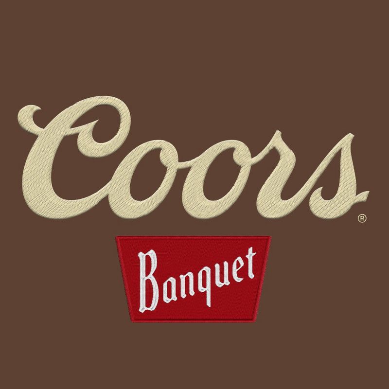 slide 4 of 4, Miller Men's Coors Long Sleeve T-Shirt - Brown L, 1 ct