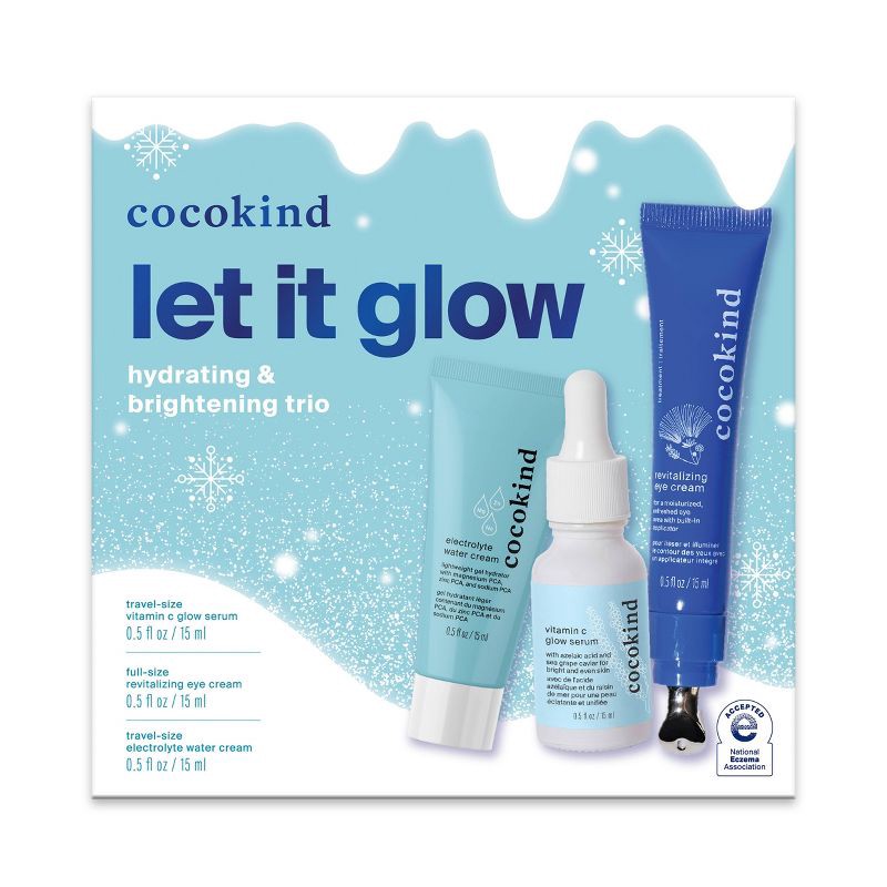 slide 2 of 10, cocokind Glow on the Go Skincare Gift Set - 3ct, 3 ct