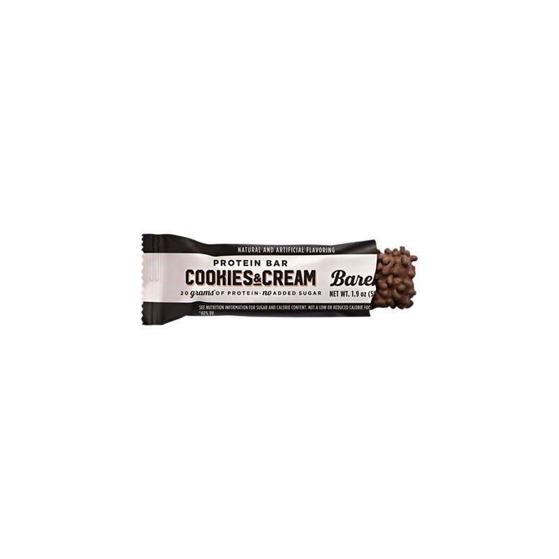 slide 2 of 4, Barebells Protein Single Bars - Cookies and Cream - 55gms, 1 ct