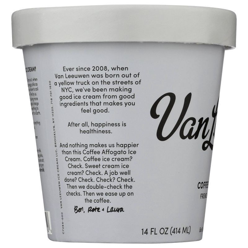 slide 3 of 7, Van Leeuwen Coffee Affogato Frozen Dairy Dessert - 14 fl oz, 14 fl oz