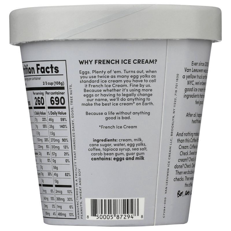 slide 4 of 7, Van Leeuwen Coffee Affogato Frozen Dairy Dessert - 14 fl oz, 14 fl oz