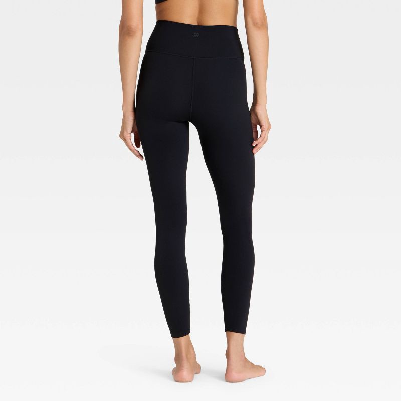 slide 2 of 5, Women's Everyday Soft Crossover 7/8 Leggings - All In Motion™ Black XXL, 1 ct