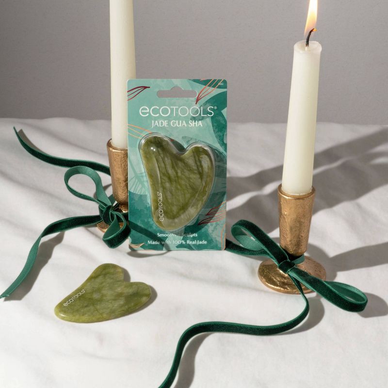 slide 2 of 4, EcoTools Gua Sha - Jade, 1 ct