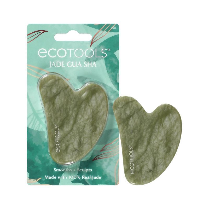 slide 1 of 4, EcoTools Gua Sha - Jade, 1 ct