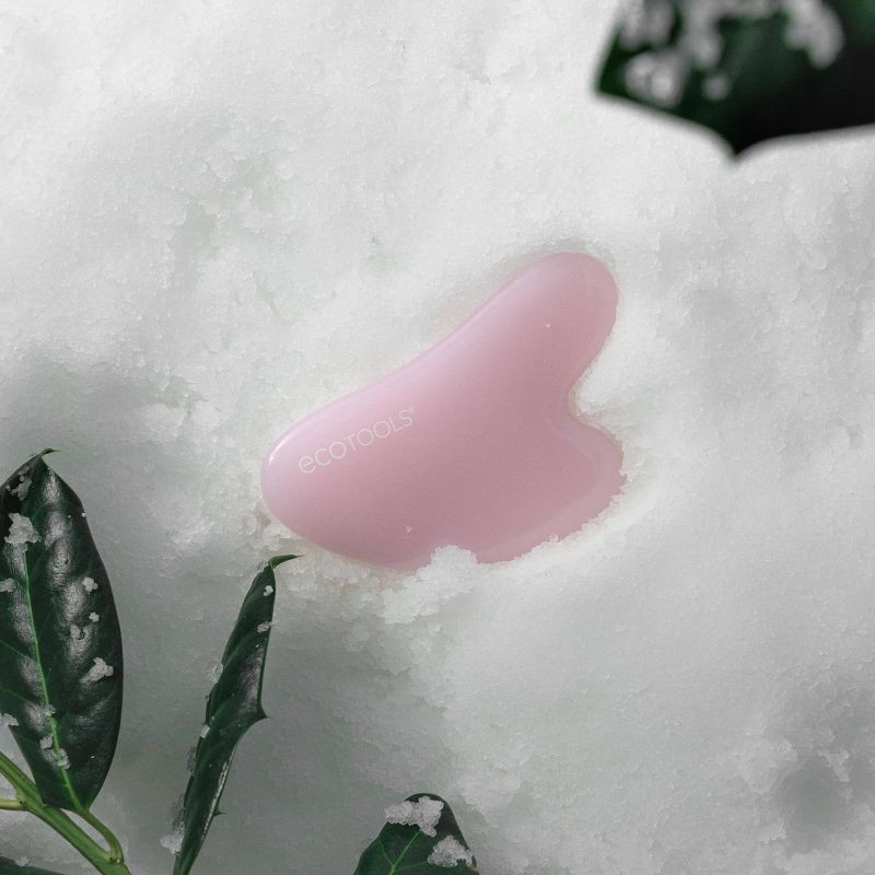 slide 3 of 4, EcoTools Gua Sha - Pink, 1 ct