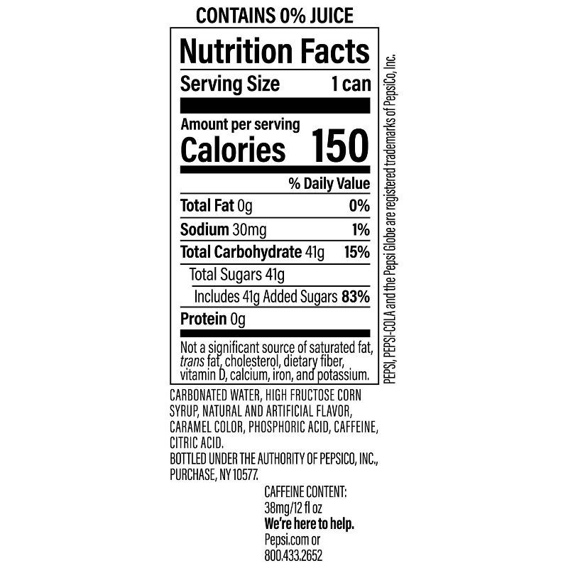 slide 11 of 11, Pepsi Wild Cherry & Cream Soda - 12pk/12 fl oz Cans, 12 ct; 12 fl oz