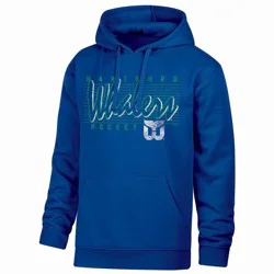 NHL Hartford Whalers Men's Vintage Fleece Hooded Sweatshirt - L