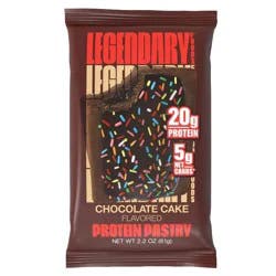 Legendary Foods Single Protein Pastry - Chocolate Cake - 2.2oz