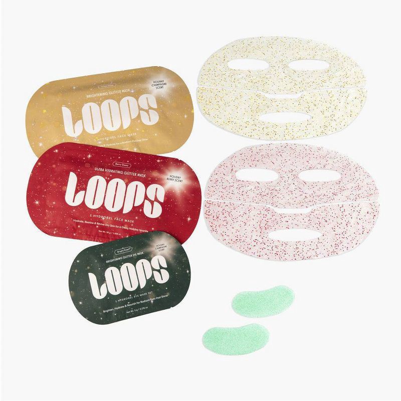 slide 4 of 5, LOOPS Holiday Hits Gift Set - 4ct/2.56oz, 4 ct, 2.56 oz