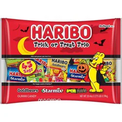 HARIBO Halloween Trick Or Treat Trio Chewy Gummy Candy - 20.4oz/45ct