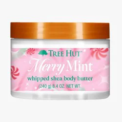Tree Hut Whipped Body Butter - Merry Mint - 8.4oz