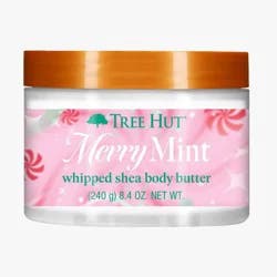 Tree Hut Whipped Body Butter - Merry Mint - 8.4oz