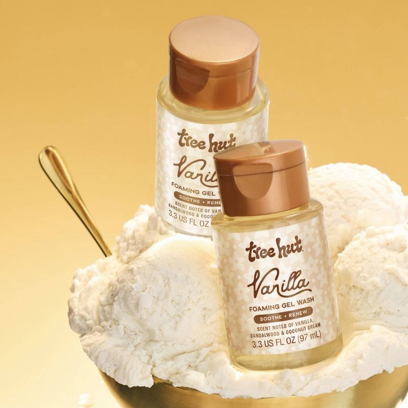 slide 4 of 7, Tree Hut Mini Body Wash - Vanilla - 3.3 fl oz, 3.3 fl oz