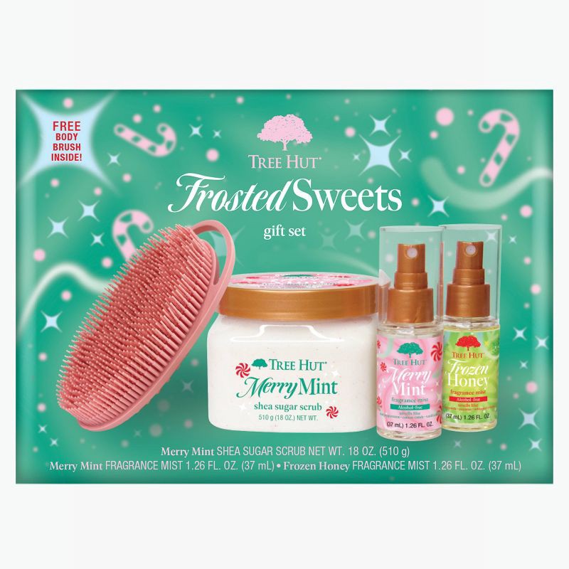 slide 1 of 4, Tree Hut Frosted Sweets Exclusive Gift Set - 3pc, 3 ct