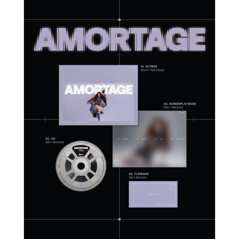 slide 2 of 3, WEA Jisoo - AMORTAGE (Target exclusive, CD), 1 ct
