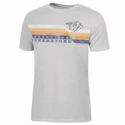 NHL Nashville Predators Women's Short Sleeve Ash T-Shirt - M