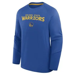 NBA Golden State Warriors Men's Long Sleeve Performance T-Shirt - XL
