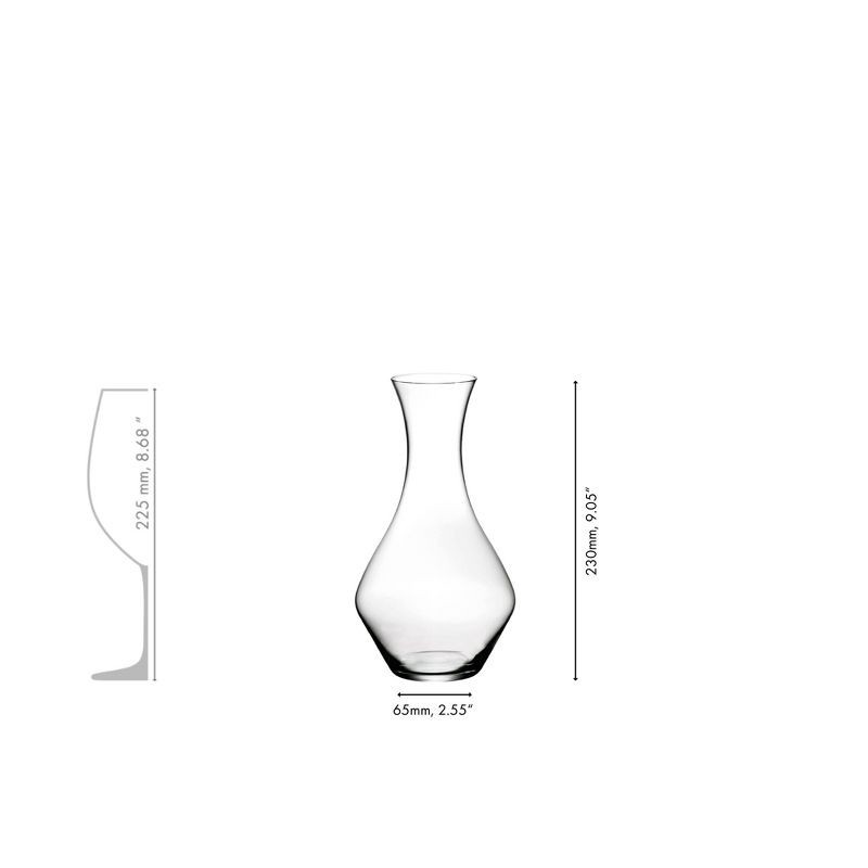 slide 6 of 6, Riedel 3pc Vivant Cabernet Wine Glasses and Decanter, 3 ct