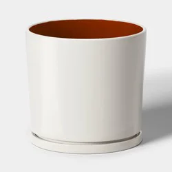 Terracotta Outdoor Planter Cream 10.25" - Threshold™