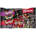 Skittles Original, Wild Berry & Shriekers Fun Size Chewy Halloween Candy Bag - 10.53oz/20ct