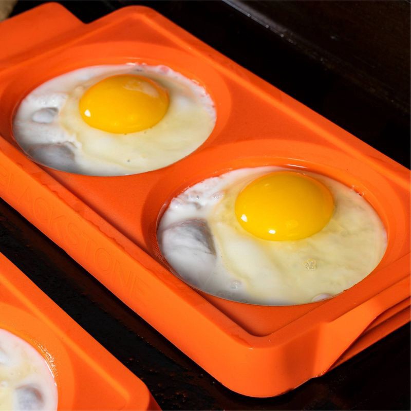 slide 3 of 5, Blackstone 2 Section Egg Ring Tray, 1 ct