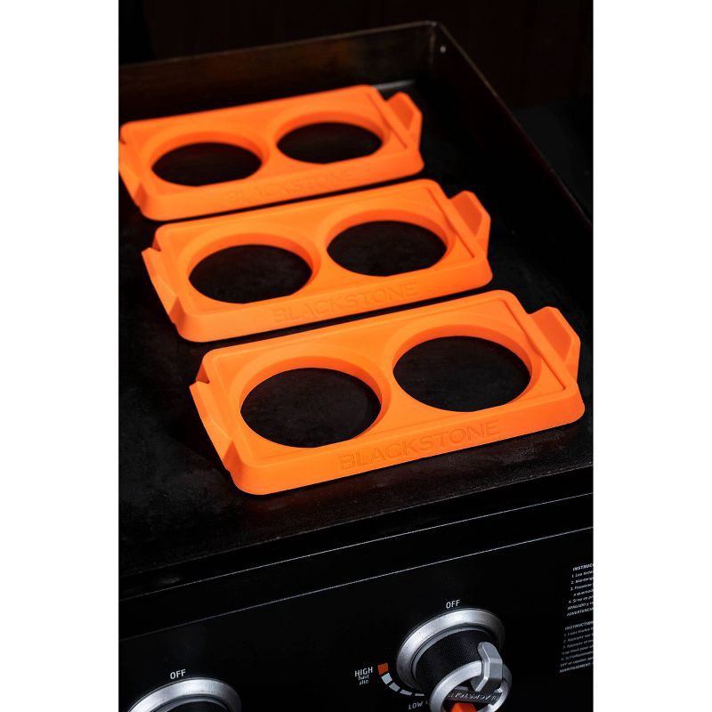 slide 5 of 5, Blackstone 2 Section Egg Ring Tray, 1 ct