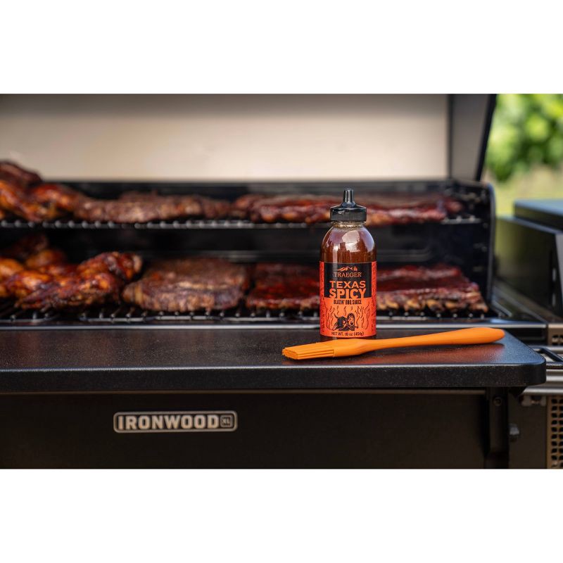 slide 4 of 4, Traeger Texas Spicy BBQ Sauce - 16 oz, 16 oz