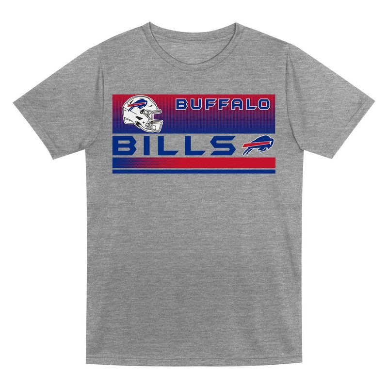 slide 2 of 3, NFL Buffalo Bills Toddler Boys' Gray 2pk T-Shirt - 2T, 2 ct