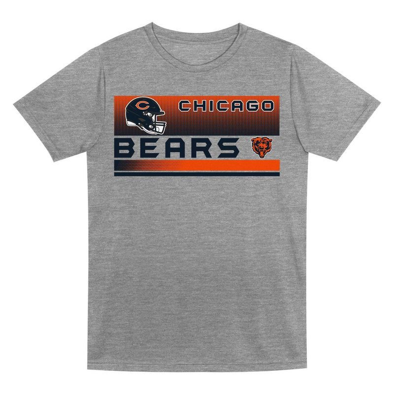 slide 2 of 3, NFL Chicago Bears Toddler Boys' Gray 2pk T-Shirt - 2T, 2 ct