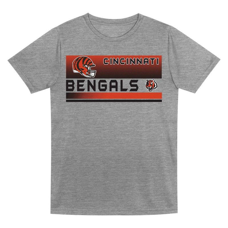 slide 2 of 3, NFL Cincinnati Bengals Toddler Boys' Gray 2pk T-Shirt - 2T, 2 ct