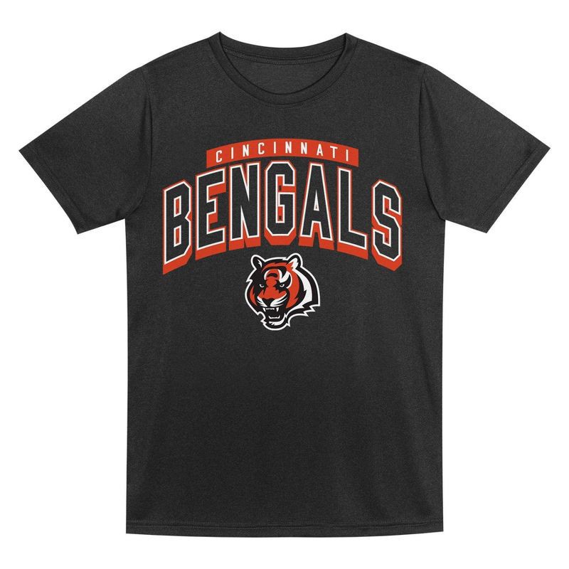 slide 3 of 3, NFL Cincinnati Bengals Toddler Boys' Gray 2pk T-Shirt - 2T, 2 ct