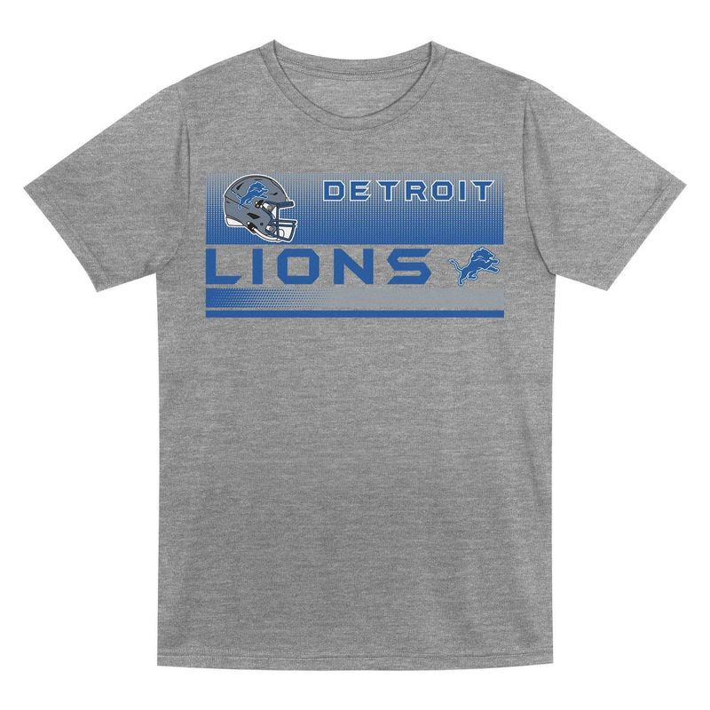 slide 2 of 3, NFL Detroit Lions Toddler Boys' Gray 2pk T-Shirt - 2T, 2 ct