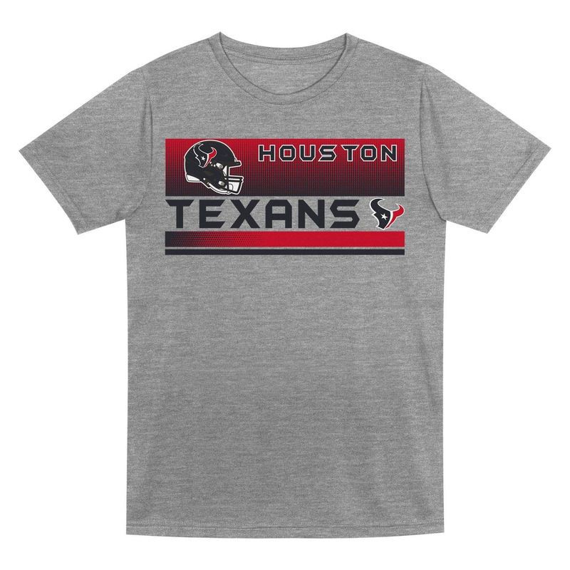 slide 2 of 3, NFL Houston Texans Toddler Boys' Gray 2pk T-Shirt - 3T, 2 ct