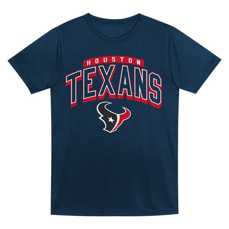 slide 3 of 3, NFL Houston Texans Toddler Boys' Gray 2pk T-Shirt - 3T, 2 ct