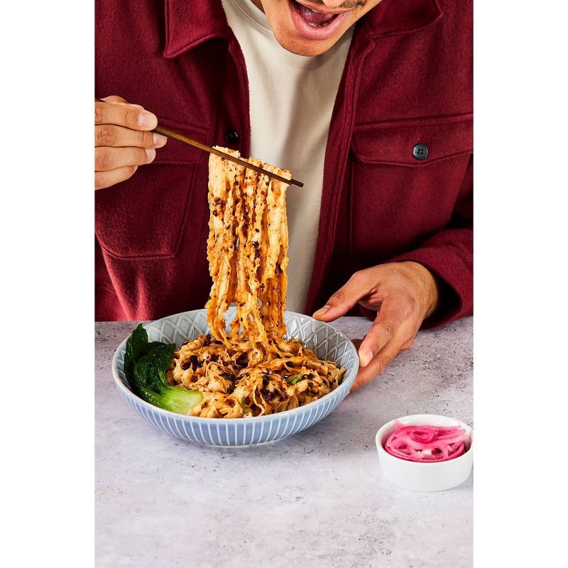 slide 4 of 4, FLY BY JING Sweet + Spicy Sun Dried Vegan Sichuan Noodles - 16.08oz/4ct, 16.08 oz, 4 ct