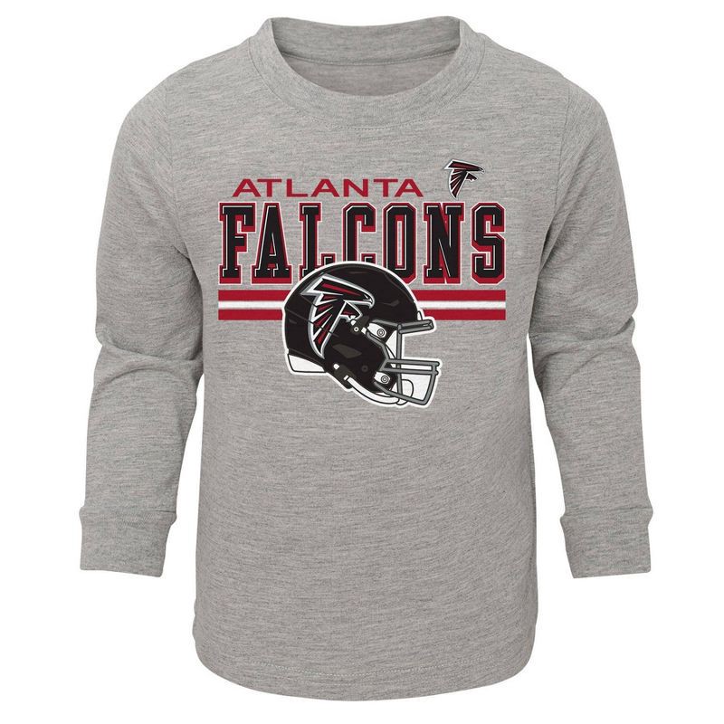 slide 2 of 3, NFL Atlanta Falcons Boys' 2pk Pant and Long Sleeve T-Shirt Set - 18M, 2 ct