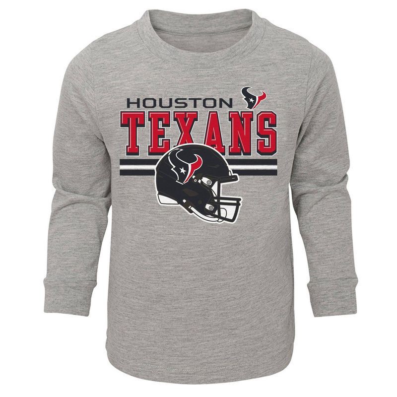 slide 2 of 3, NFL Houston Texans Boys' 2pk Pant and Long Sleeve T-Shirt Set - 12M, 2 ct