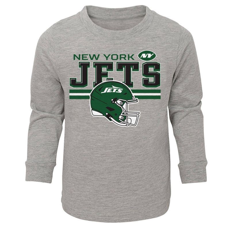 slide 2 of 3, NFL New York Jets Toddler Boys' 2pk Pant and Long Sleeve T-Shirt Set - 4T, 2 ct