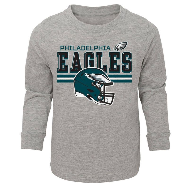 slide 2 of 3, NFL Philadelphia Eagles Toddler Boys' 2pk Pant and Long Sleeve T-Shirt Set - 4T, 2 ct