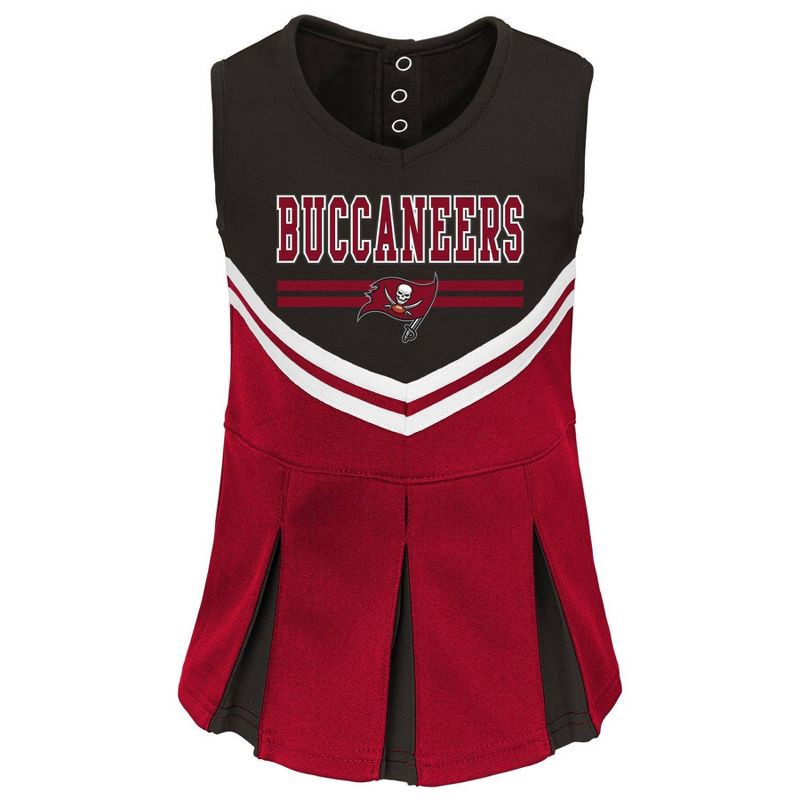 slide 1 of 1, NFL Tampa Bay Buccaneers Girls' Cheer Set - 12M, 1 ct