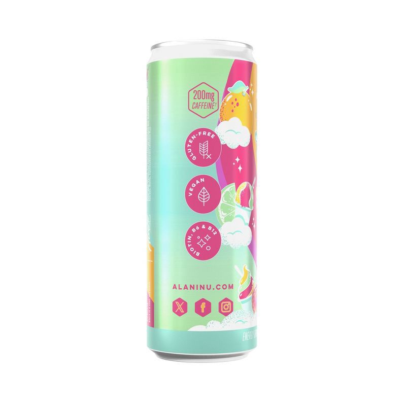 slide 2 of 3, Alani Nu Sherbet Swirl Energy Drink - 12 fl oz Can, 12 fl oz