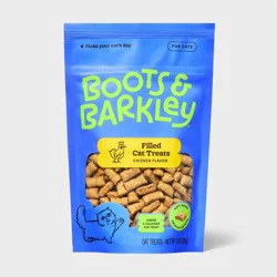 Chicken Flavor Filled Cat Treats - Boots & Barkley™ 3oz